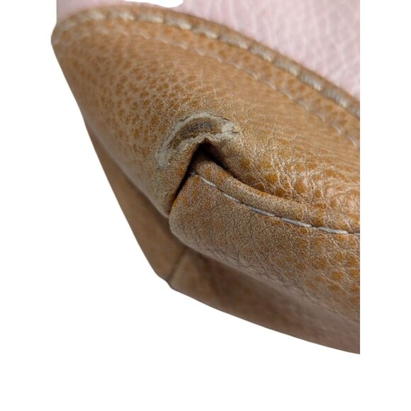 B.O.C. Tan & Cream Crossbody Bag With USB Charger Vegan Leather - Picture 3 of 7